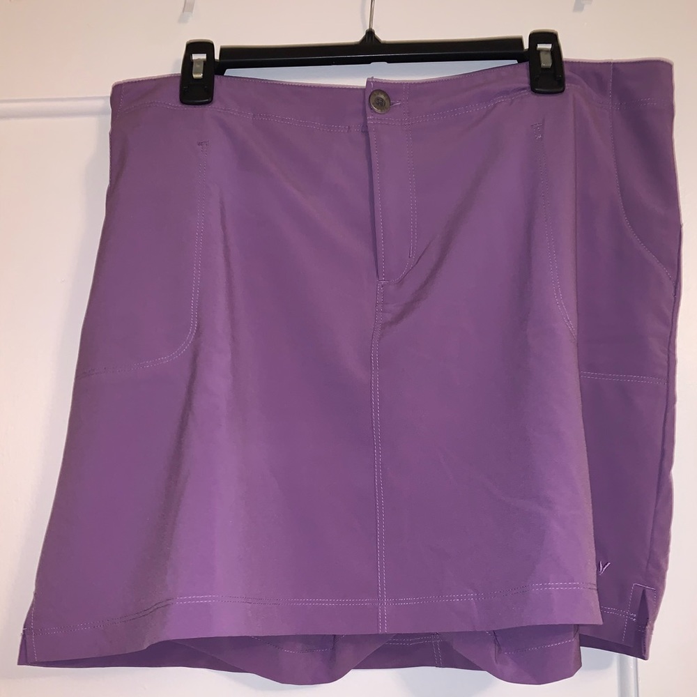Purple skort